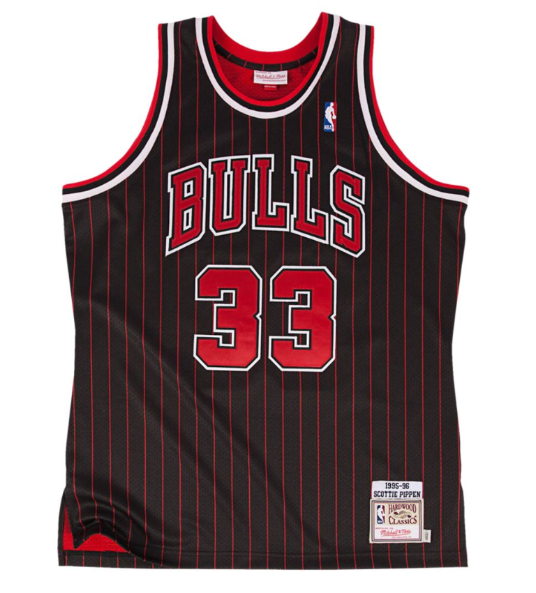 M&N Chicago Bulls Scottie Pippen Authentic Jersey (1995-96/Alt)